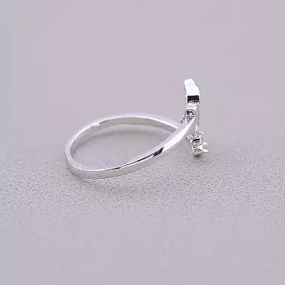 🏷️️ Каблучка Big Dipper Фіаніт (родій) F-55154