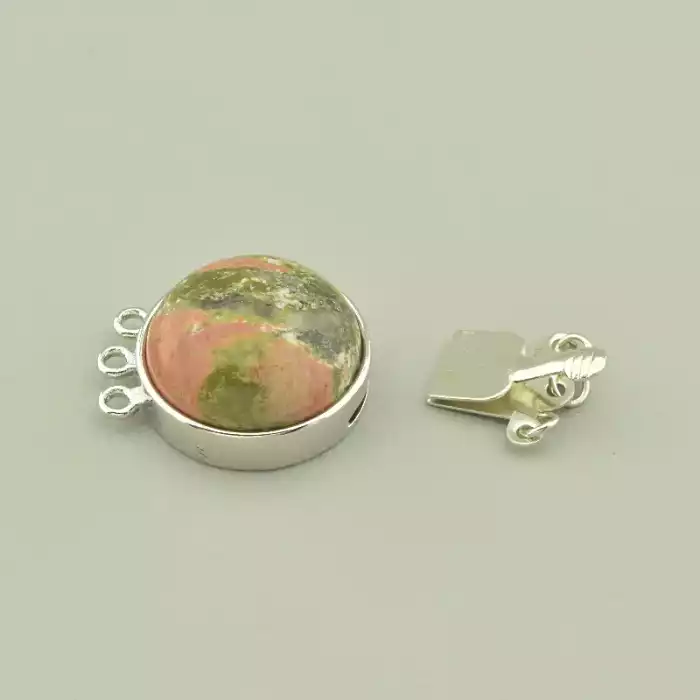 🏷️️ Замочок Яшма 17x17мм. ss_102758