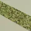 🏷️️ Намистини Жадеїт 40 см. 3,5 мм. на нитці (натуральне каміння, без застібки) F-103064