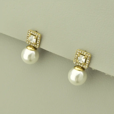 Сережки 'XUPING' Майорка (позолота 14k (лимонна))