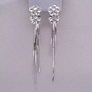 Сережки Unfading Love Фіаніт