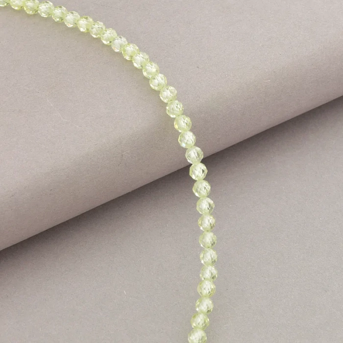 🏷️️ Підвіска Циркон срібло (925 проба) 40 см. ss_89924