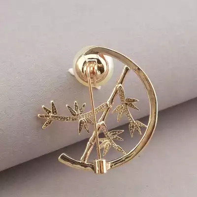 🏷️️ Брошка шпилька гілки Фіаніт FJ F-64217