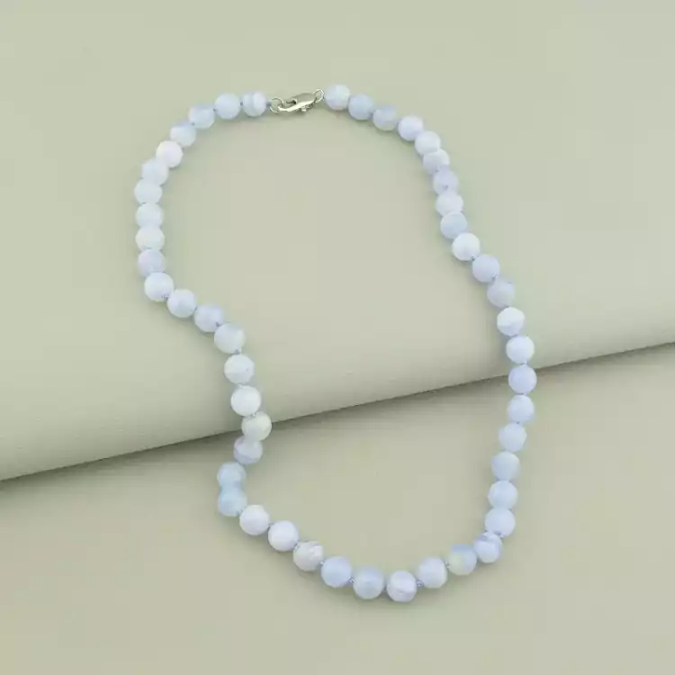 Намисто Сапфирин 45 см ss_64653 – купити в інтернет магазині біжутерії ...