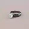 🏷️️ Каблучка Кераміка Фіаніт (родій) F-92941