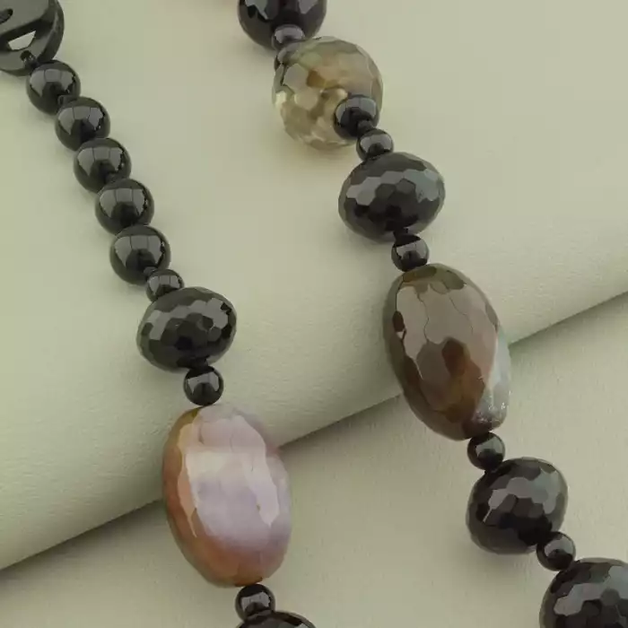 🏷️️ Намисто Агат 50 см ss_65630