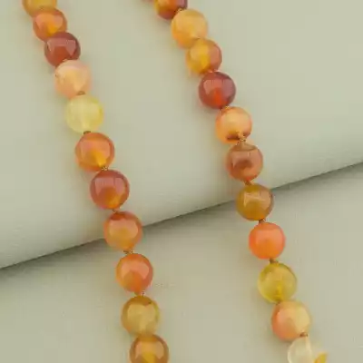 🏷️️ Намисто Сердолік 45 см F-66677