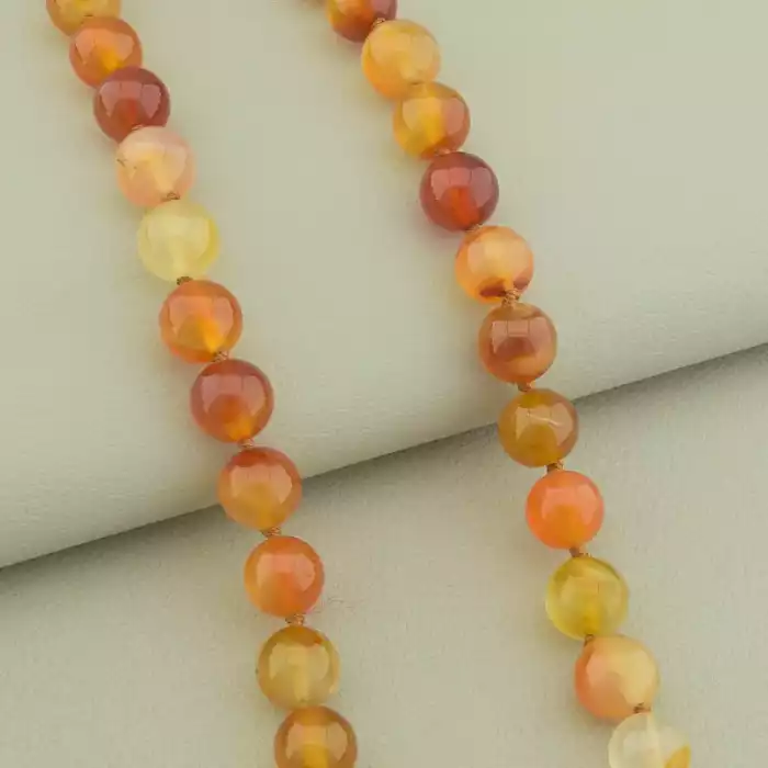 🏷️️ Намисто Сердолік 45 см ss_66677