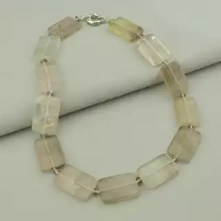 Намисто Раухтопаз 46 см.