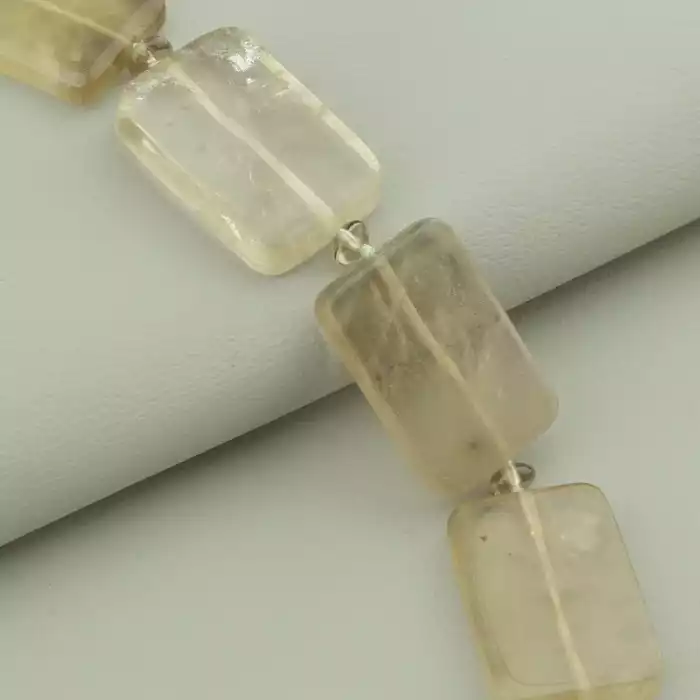 🏷️️ Намисто Раухтопаз 46 см. ss_96261