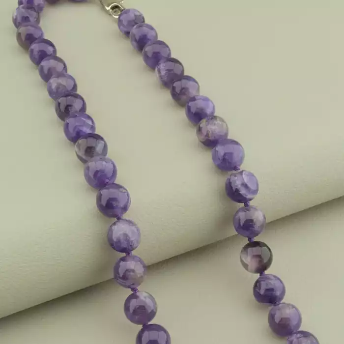 🏷️️ Намисто Аметист 44 см. ss_103687