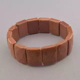 Браслет резинка Золотий Пісок 20 см