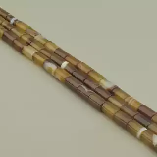 Намистини Агат 41 см. на нитці (натуральне каміння, без застібки)