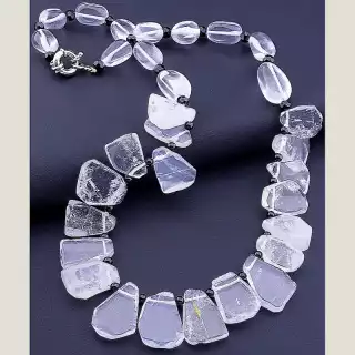 Намисто Гірський кришталь 56 см