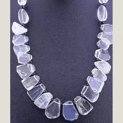 🏷️️ Намисто Гірський кришталь 56 см F-58466