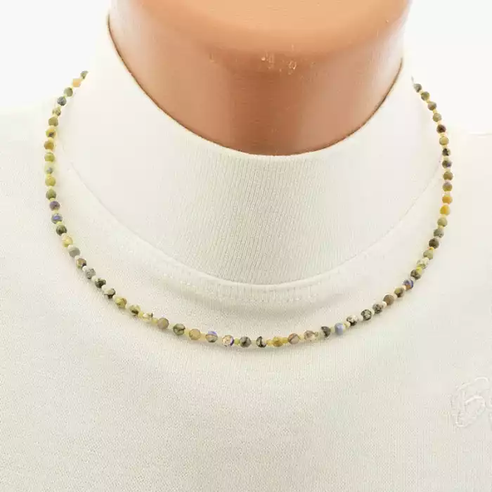 🏷️️ Підвіска Самоцвіти срібло (925) 42 см F-105655