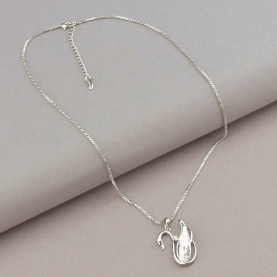 Підвіска Xuping Swarovski 40 см (родій)