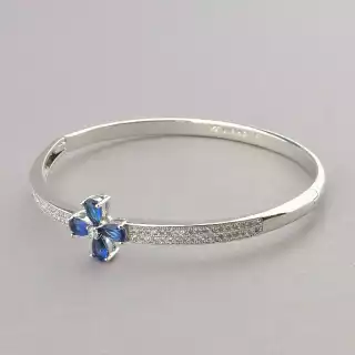 Браслет шарнірний Xuping (родій)