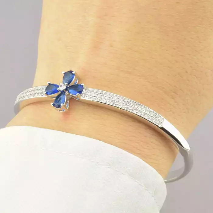 🏷️️ Браслет шарнірний Xuping (родій) ss_72977