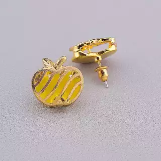Сережки пусети Fashion емаль