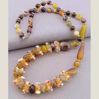 Намисто Сердолік 70 см