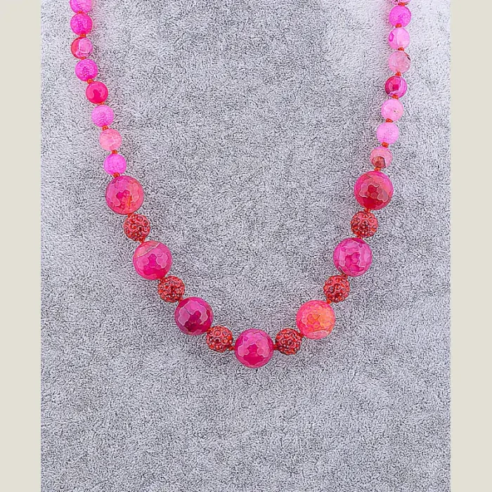 🏷️️ Намисто Агат 58 см ss_15160