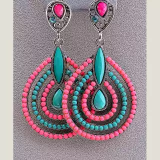 Сережки Бісер