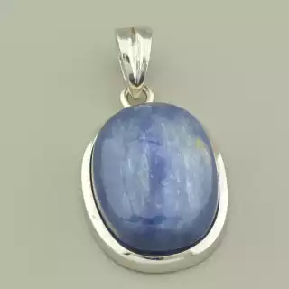 Кулон Кіаніт 25х16мм. (cрібло 925 проба)