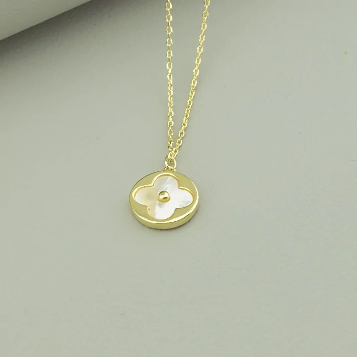 🏷️️ Підвіска Saiya Перламутр 41 см (позолота 18к лимонна) ss_93754