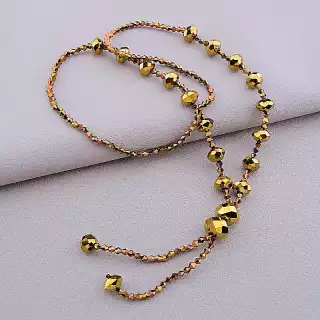 Намисто Чеський кришталь 70 см