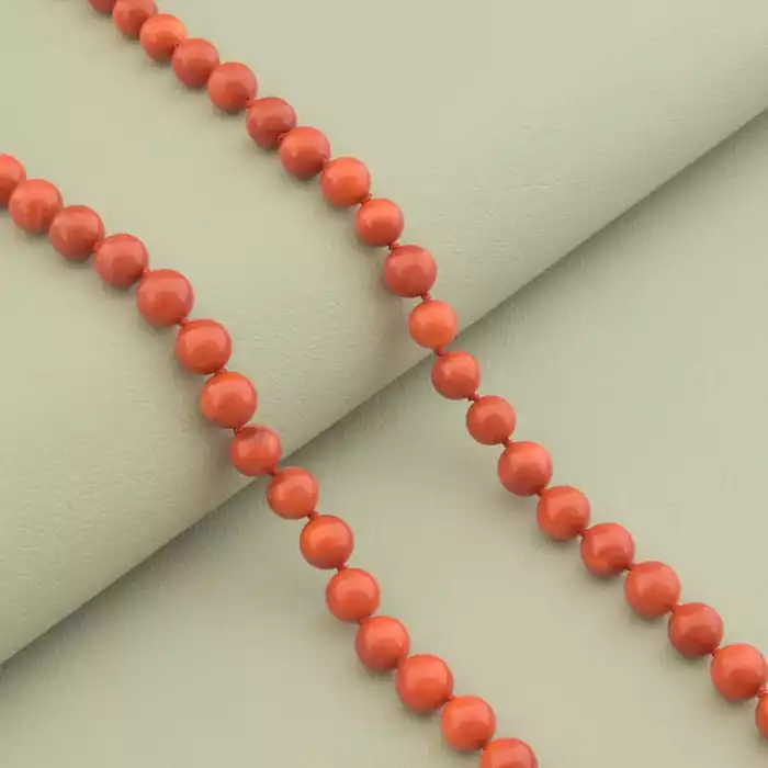 🏷️️ Намисто з коралів 55 см. ss_102140