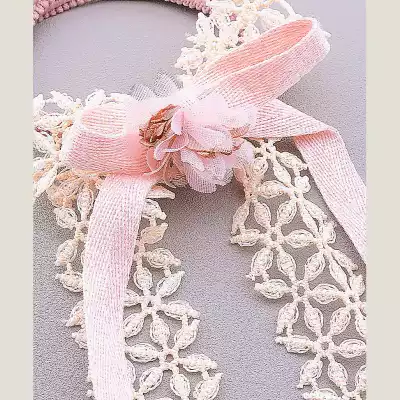 🏷️️ Резинка для волосся Flora Secret тканина F-41767