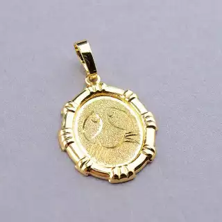 Кулон Рак Xuping позолота 18к