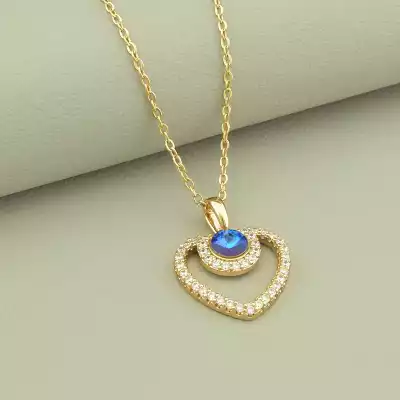 🏷️️ Підвіска Xuping Swarovski 41 см (Позолота 18к) F-104127