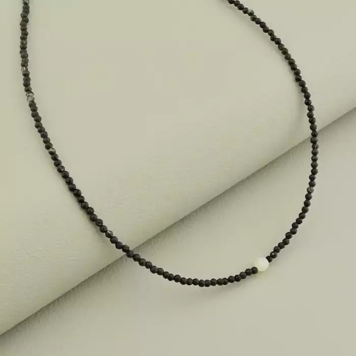 🏷️️ Підвіска Турмалін, Опал 41 см срібло (925) ss_105756