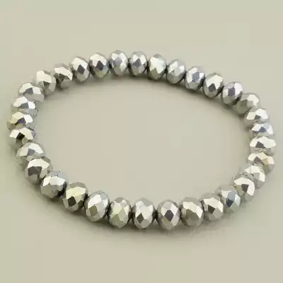 Браслет на резинці Чеський кришталь 18 см