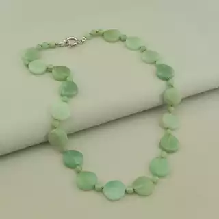 Намисто Нефрит для повсякденного стилю 58 см