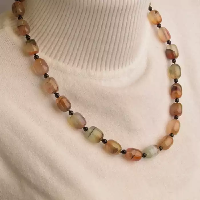 🏷️️ Намисто Агат 50 см. ss_100503