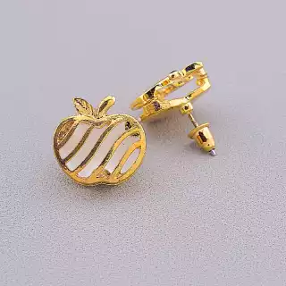 Сережки пусети Fashion емаль