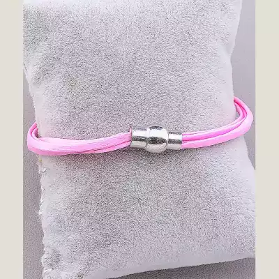 🏷️️ Браслет Сrystal 17 см шкірозамінник F-15386