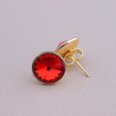 Сережки Swarovski Xuping (позолота 18к)