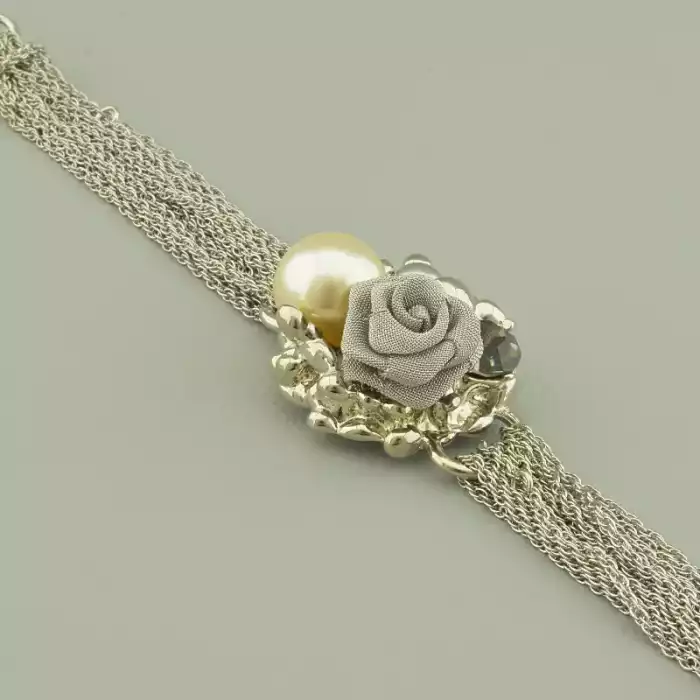 🏷️️ Браслет петля Abella Майорка, Фіаніт 19 см. ss_94341