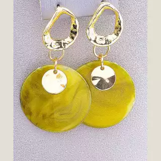 Сережки пусети пластик FJ