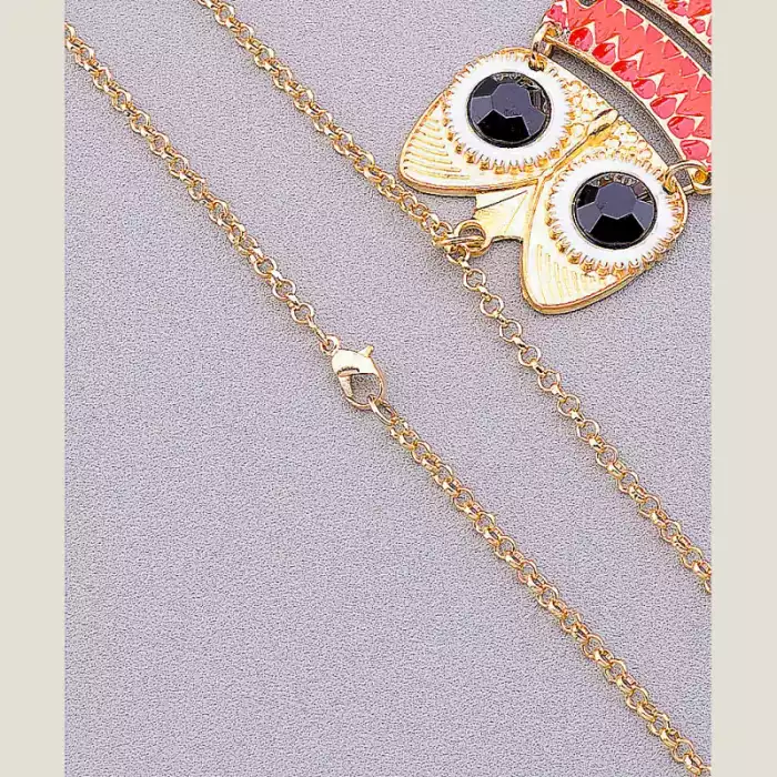 🏷️️ Підвіска кіт FJ Чеський кришталь 64 см ss_80677