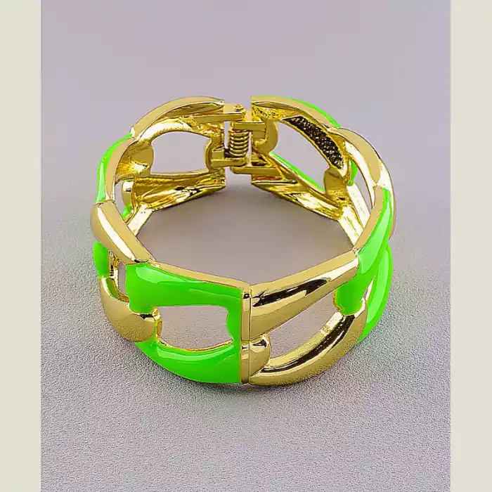 🏷️️ Браслет емаль 18 см (позолота 18к) ss_10757