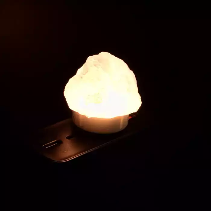 🏷️️ USB лампа Рожевий кварц 40х30мм для повербанка ss_106062