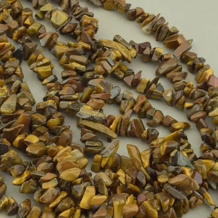 🏷️️ Нитка Тигрове око 90 см. ss_98557