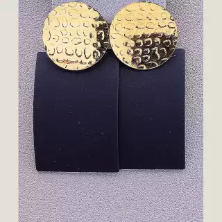 Сережки пусети FJ 45х22 мм