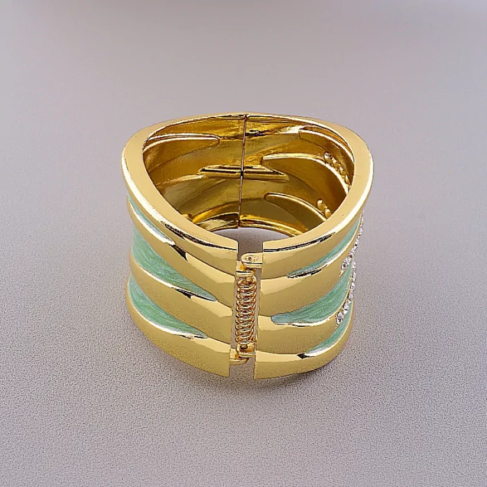 🏷️️ Браслет емаль 18 см (позолота 18к) ss_85475