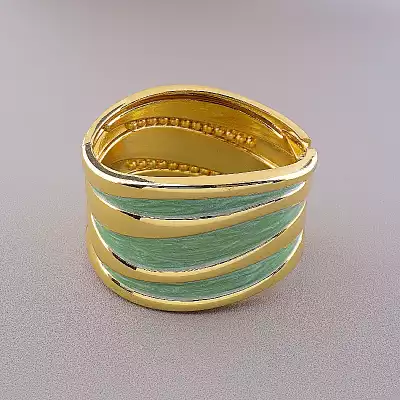 🏷️️ Браслет емаль 18 см (позолота 18к) F-85475